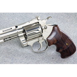 Colt Post '66 Detective Special and Cobra Secret Service Rosewood Checkered Grips