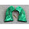 Ruger Bisley Green Kirinite Grips