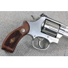 Walnut S&W N Round Butt Standard Size Grips w/medallions