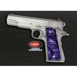 1911 Officer's Compact Kirinite® Purple Haze Grips