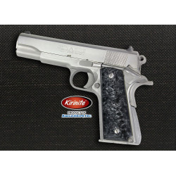 1911 Officer's Compact Kirinite® Arctic Black Ice Grips