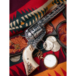 NEW Vaquero Stnd. Factory Sized American Elk Grips