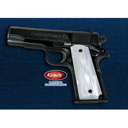 Kirinite™ WHITE PEARL Grips for the 1911