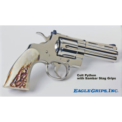 Colt Python Sambar Stag Grips