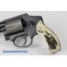 Sambar Stag S&W J Frame Round Butt Grips 