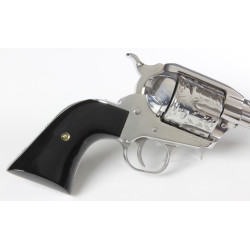 Ruger Black Polymer Smooth Classic Style Grips 