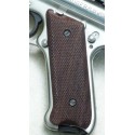 Ruger Mark II GENUINE ROSEWOOD Panel Grips - CHECKERED