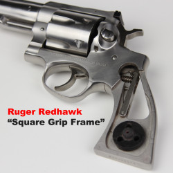 Ruger Redhawk Square Butt  Elk Panel Grips