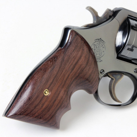 S&W N Frame Square Butt Rosewood Secret Service Grips Smooth