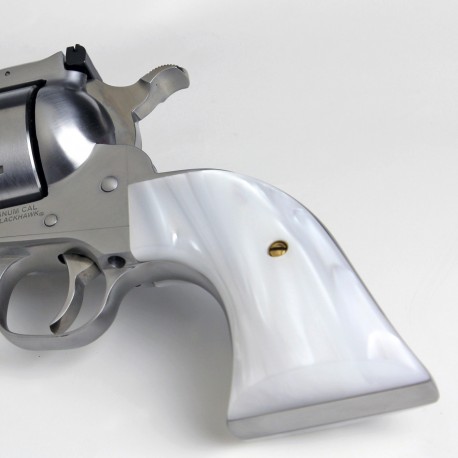 Ruger "Old" Vaquero Gunfighter Kirinite™ White Pearl Revolver Grips