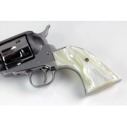 Ruger "Old" Vaquero Gunfighter Kirinite Antique Pearl Revolver Grips