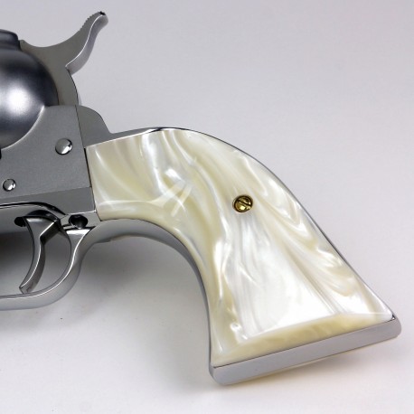 Ruger "Old" Vaquero Gunfighter Kirinite Antique Pearl Revolver Grips
