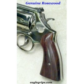 S&W N Frame Square Butt Rosewood Panel Grips