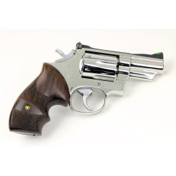 N Large Frame Rnd. Butt Rosewood Secret Service Grips Checkered