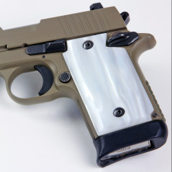 Sig Sauer P238 Kirinite® White Pearl Grips