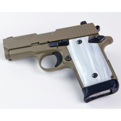 Sig Sauer P238 Kirinite® White Pearl Grips