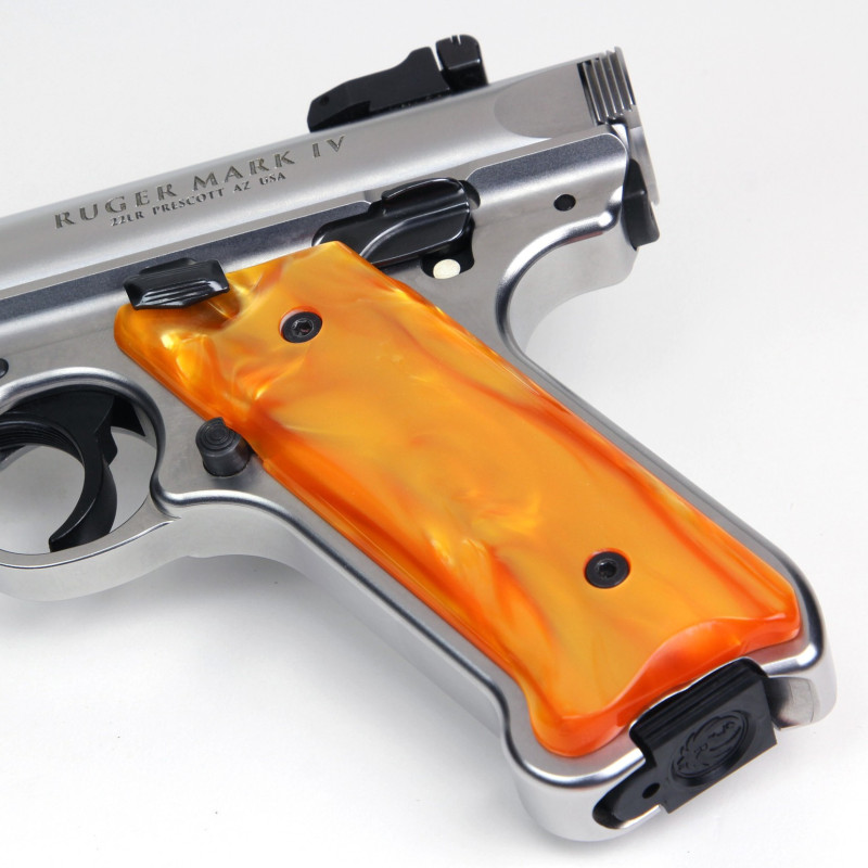 thumbnail image 2 of Cthulhu Aluminum Grip Frame Fits All Ruger Mark IV Barrels - Red 2 of 14