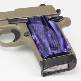 Walther PPK/S by Interarms Kirinite® Wicked Purple Pistol Grips
