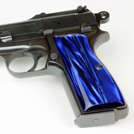 Browning Hi Power Kirinite® Blue Pearl Grips