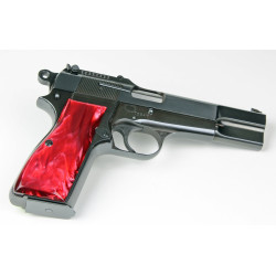 Browning Hi Power Kirinite® Red Pearl Grips