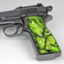 Browning Hi Power Kirinite® Toxic Green Grips