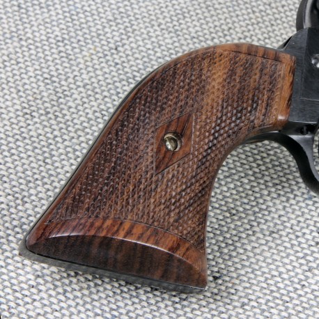 Colt .22 New Frontier Checkered Rosewood Grips