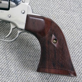 Ruger Vaquero Rosewood Gunfighter Grips Checkered