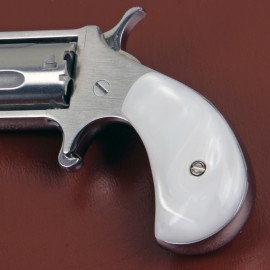 .22LR. North American Arms Mini Derringer Imitation White Pearl Grips