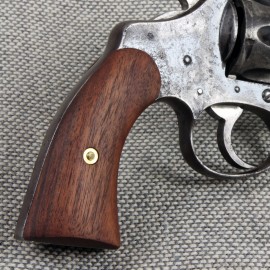 Police Positive Walnut Double Action Revolver Grips