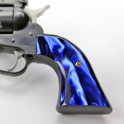 Blue Kirinite Ruger New Model Single Six Grips .22lr. with 265- Prefix