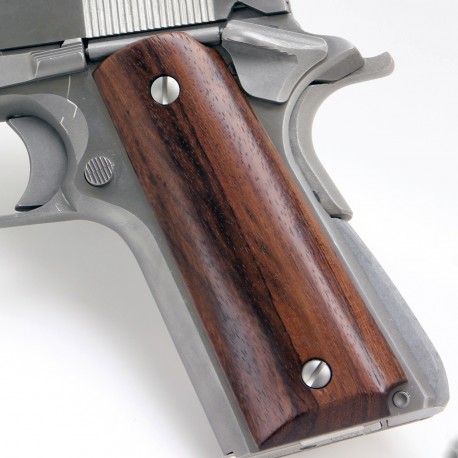 Colt 1911 Rosewood Grips Smooth