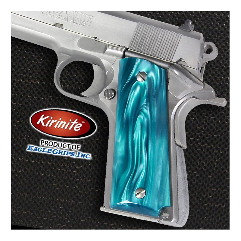 Kirinite™ AQUA MARINE Grips for the 1911