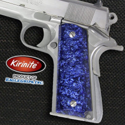 1911 Officer's Compact Kirinite® Arctic Blue Ice Grips