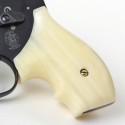 S&W J Frame Round Butt Kirinite® Ivory Secret Service Grips