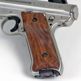 Ruger MKII Pronounced Thumbrest Walnut Grips