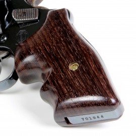 S&W J Frame Square butt - GENUINE ROSEWOOD Secret Service Grips - SMOOTH
