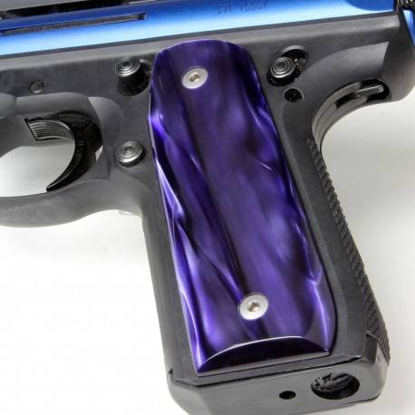 Ruger 22/45 .22LR - Purple Perfection Kirinite Pistol Grips