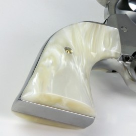 Ruger Redhawk Round Butt Kirinite Antique Pearl Panel Grips Smooth
