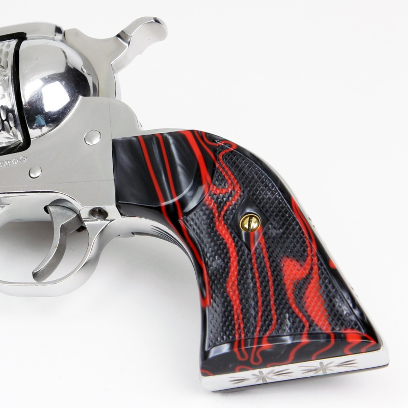 Ruger New Vaquero - Kirinite® Lava Gunfighter Grips Checkered Ruger New Vaquero - Kirinite® Lava Gunfighter Grips Checkered