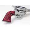 Ruger New Vaquero Kirinite® Red Pearl Gunfighter Grips Checkered