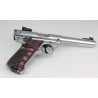 Ruger Mark IV Rosewood Checkered Left Handed Thumbrest