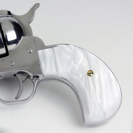 Ruger Birdshead Gunfighter White Pearl Kirinite™ Grips - SMOOTH