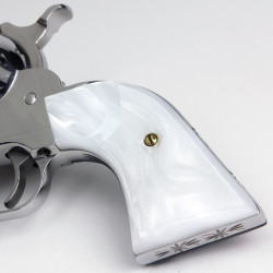 Ruger Bisley Gunfighter Kirinite White Pearl Grips