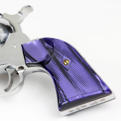 Ruger Bisley Gunfighter Kirinite Wicked Purple Grips