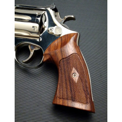 S&W K/L Frame Square Butt Rosewood Heritage Grips