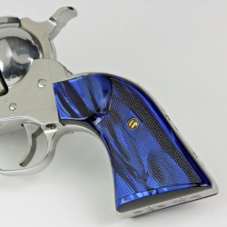  Ruger NEW Vaquero Blue Kirinite Gunfighter Grips