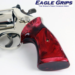 S&W N Frame Square Butt Kirinite® Red Pearl Heritage Grips