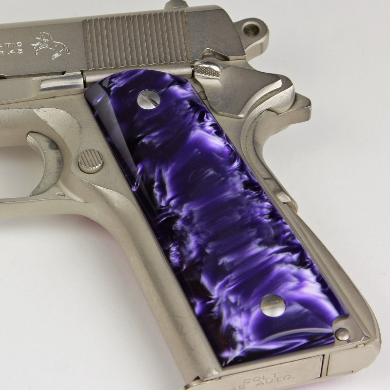 1911 - Kirinite™ Pistol Grips - Wicked Purple 1911 - Kirinite™ Pistol Grips - Wicked Purple