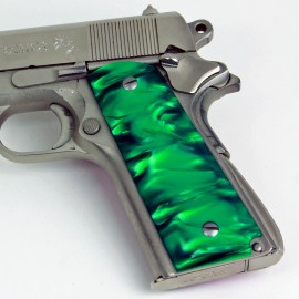 Kirinite™ GREEN PEARL Grips for the Colt 1911