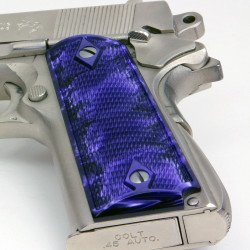 Officer's 1911 - Kirinite® Pistol Grips - Wicked Purple